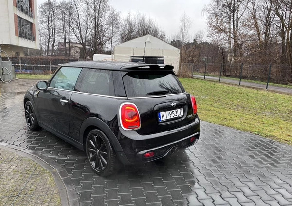 MINI Cooper S cena 59900 przebieg: 62400, rok produkcji 2014 z Warszawa małe 46
